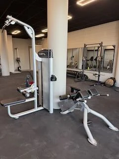 Kabelstation en hyperextension-bank